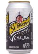 Schw.Club Soda 12 OZ Cans.
